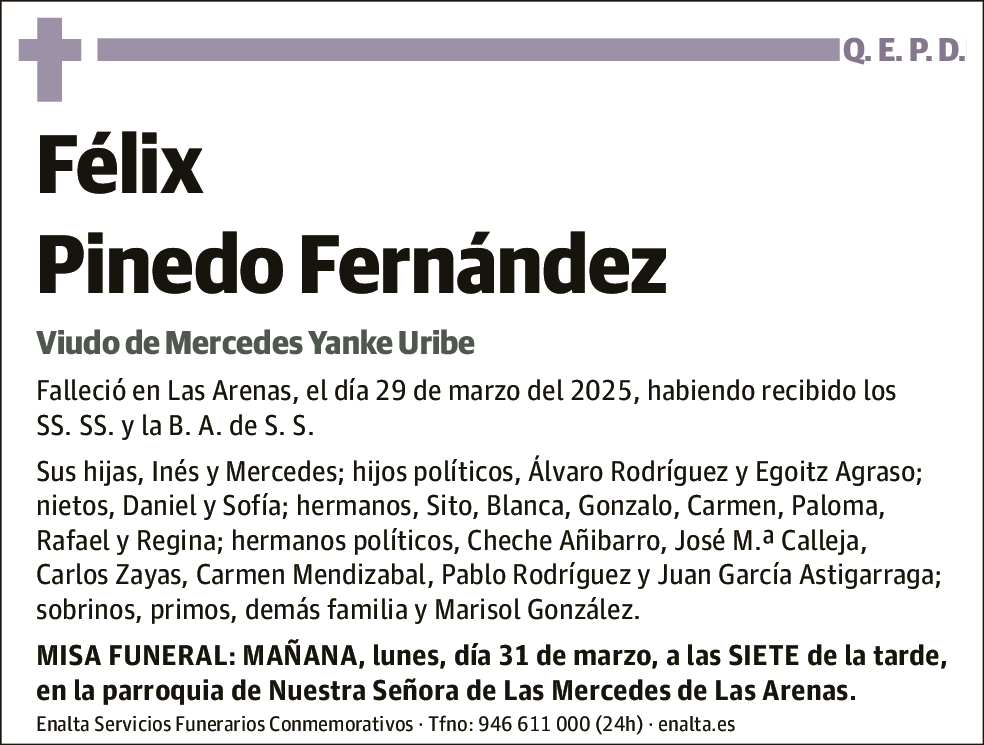 Félix Pinedo Ferández