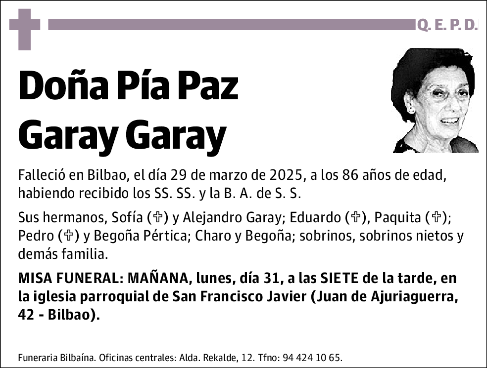 Pía Paz Garay Garay