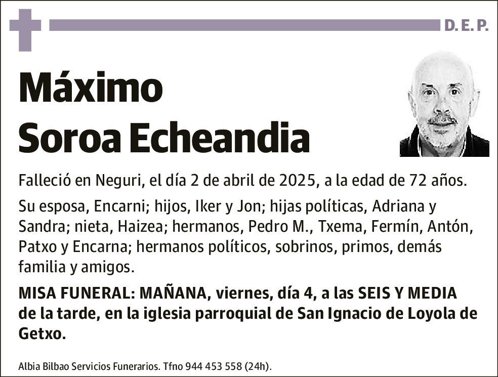 Máximo Soroa Echeandia