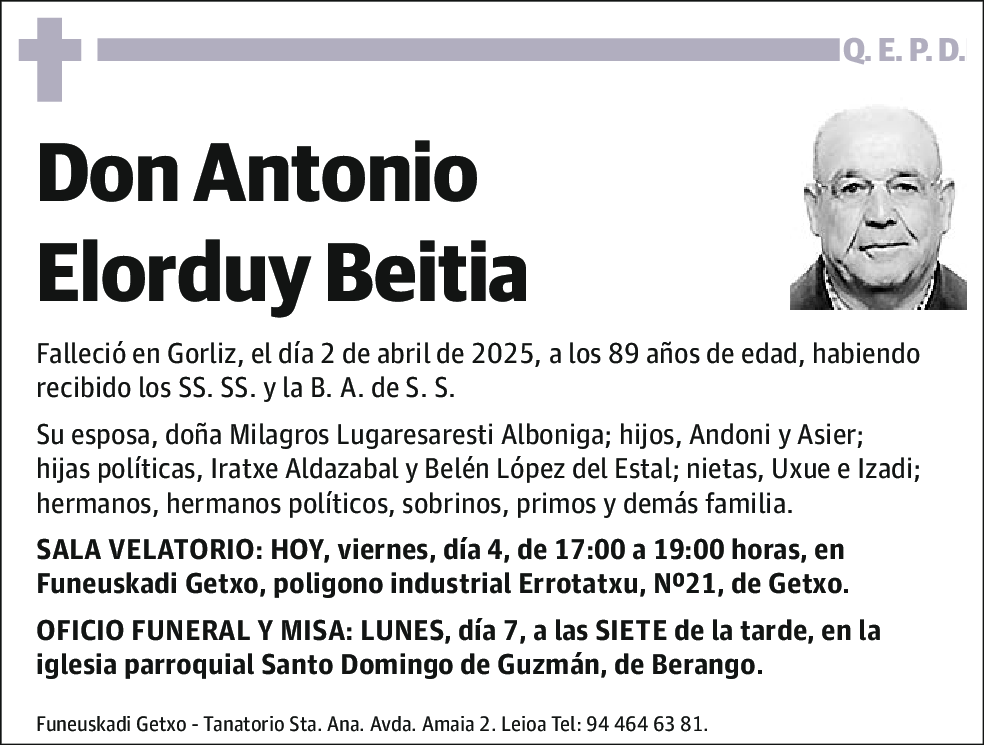 Antonio Elorduy Beitia