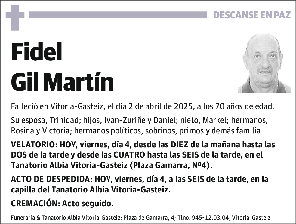 Fidel Gil Martín
