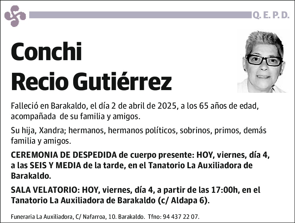 Conchi Recio Gutierrez
