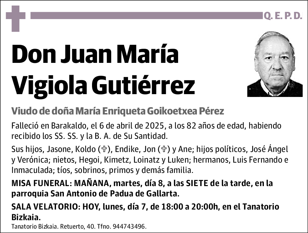Juan María Vigiola Gutiérrez