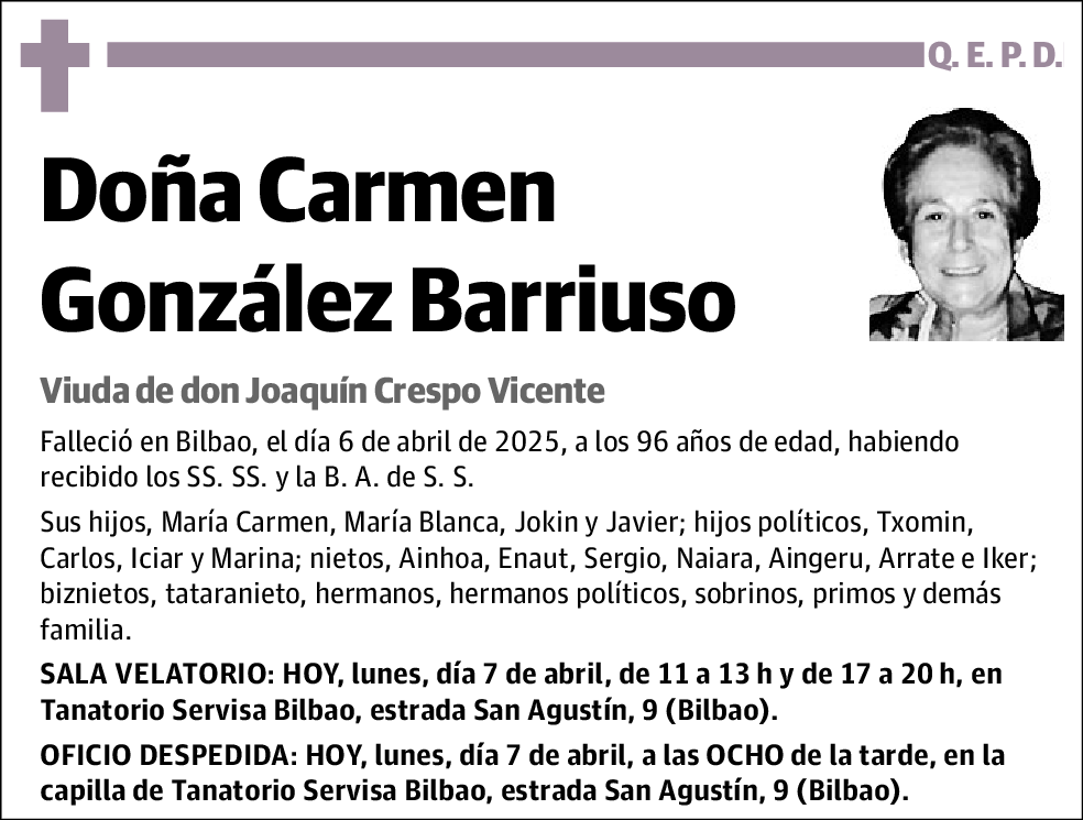 Carmen González Barriuso