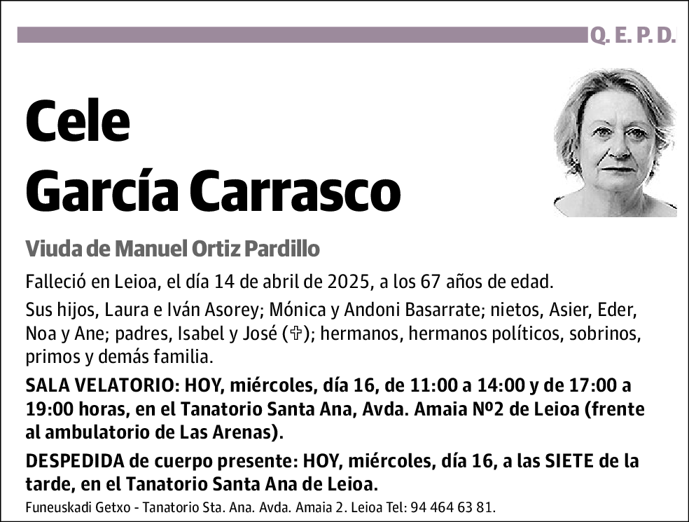 Cele García Carrasco