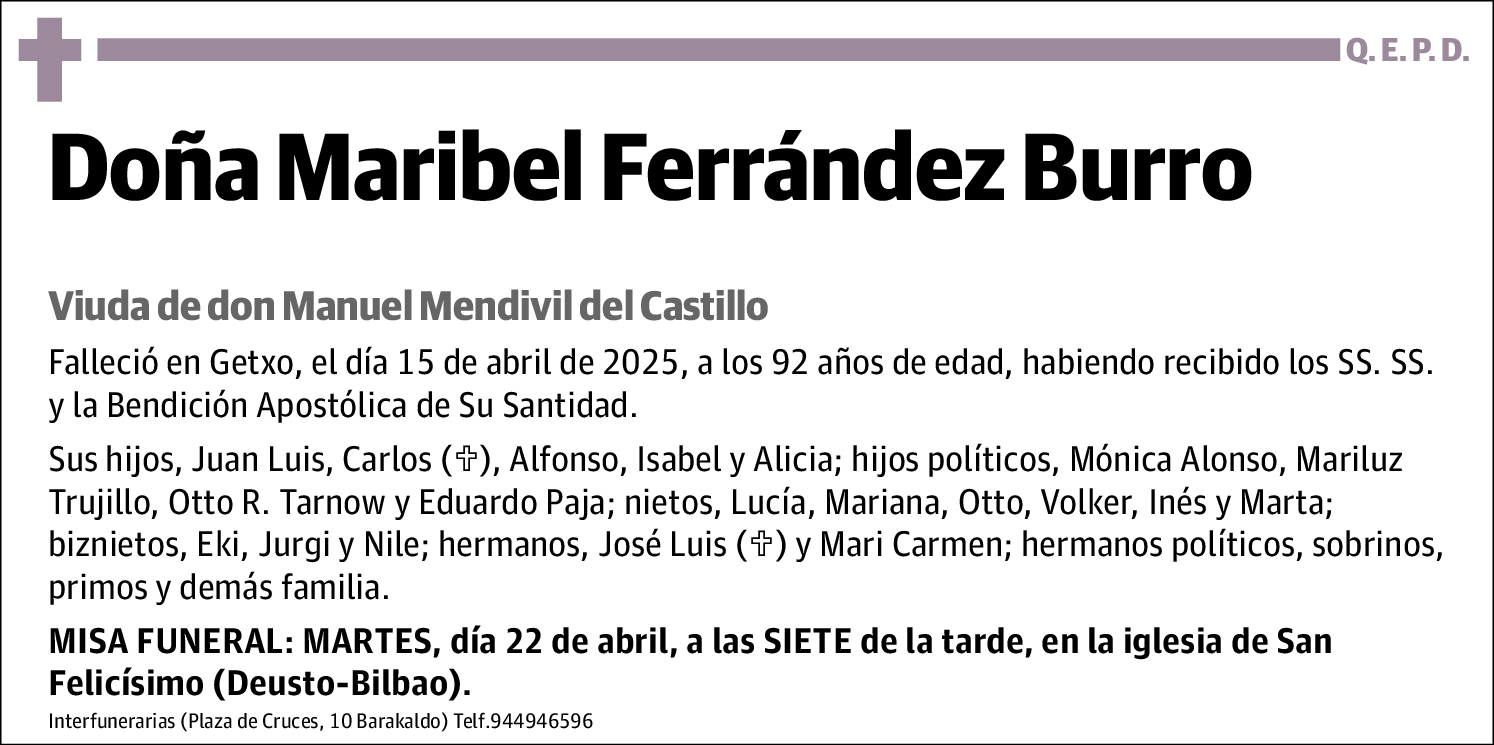 Maribel Ferrández Burro