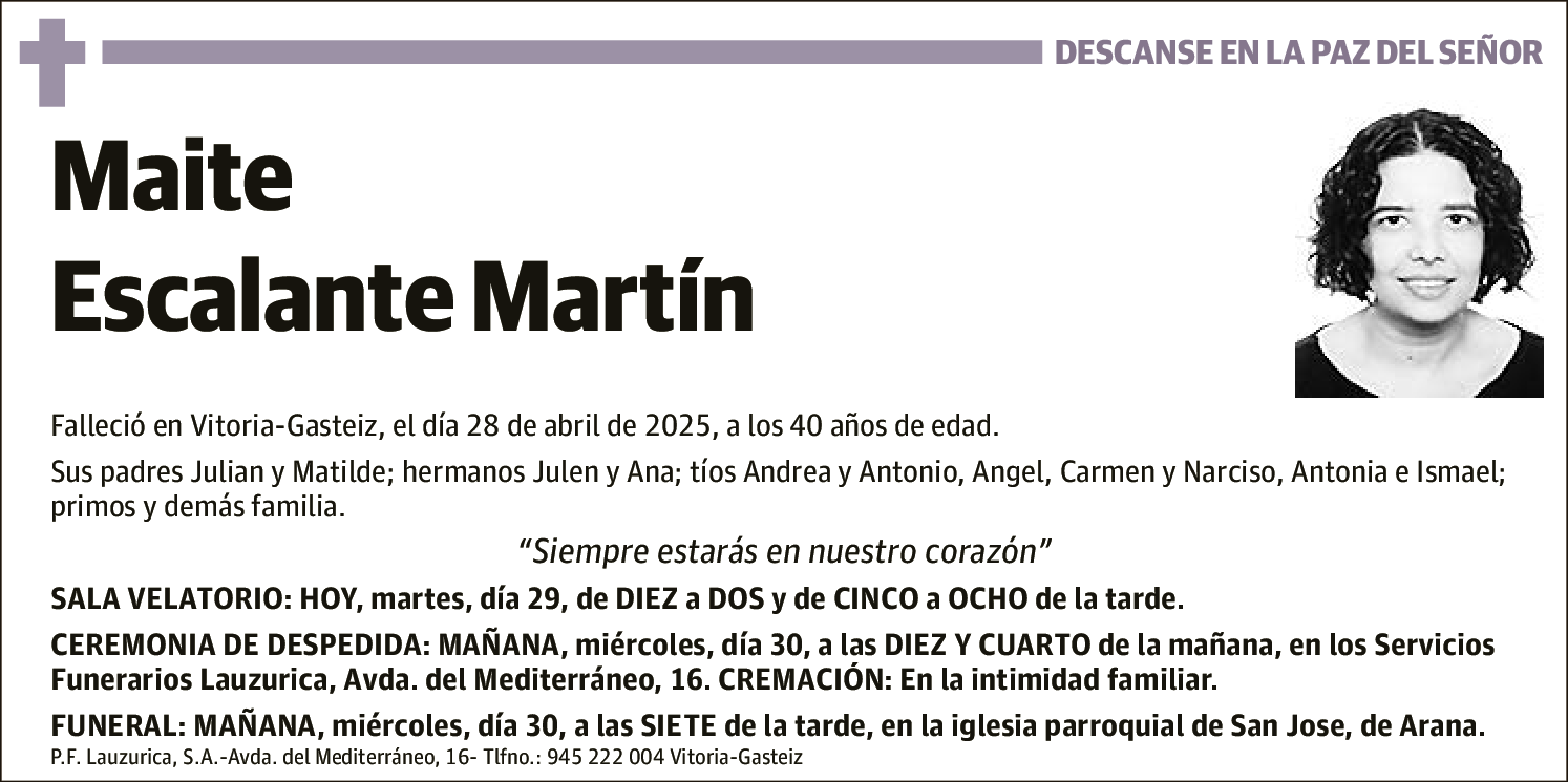 Maite Escalante Martín