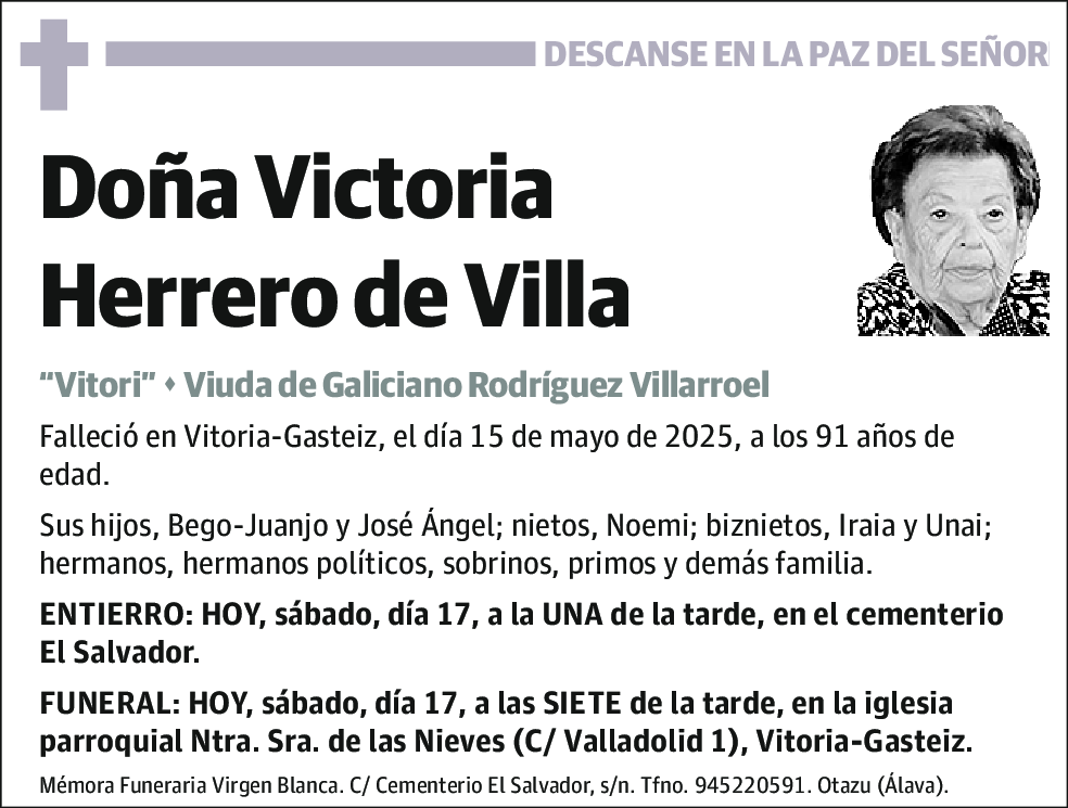 Victoria Herrero de Villa