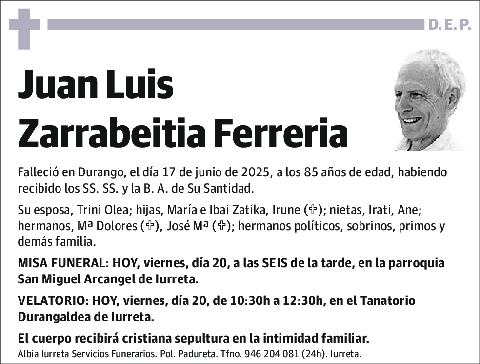 Juan Luis Zarrabeitia Ferreria