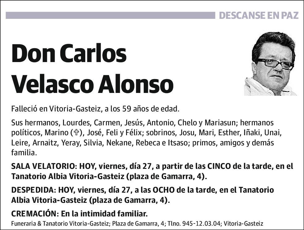 Carlos Velasco Alonso