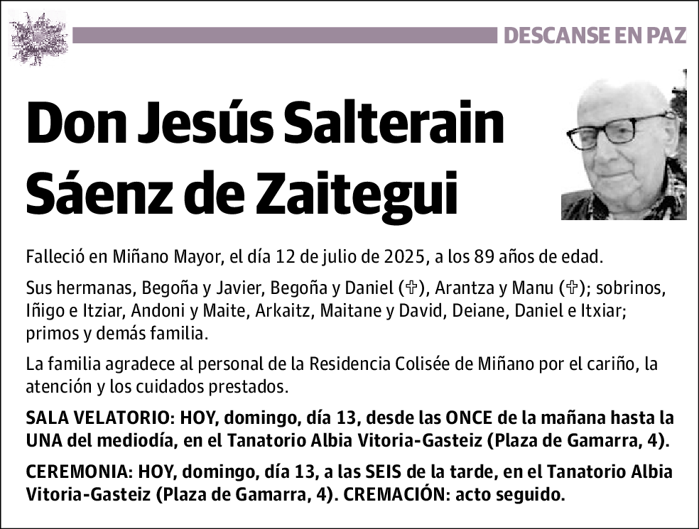 Jesús Salterain Saenz De Zaitegui