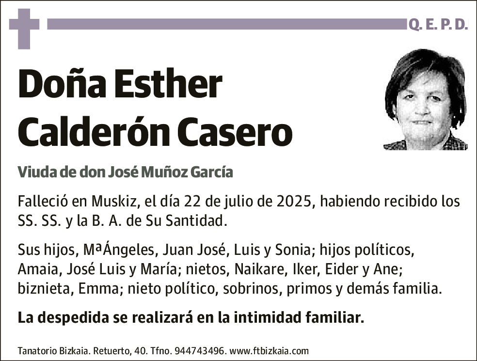 Esther Calderón Casero