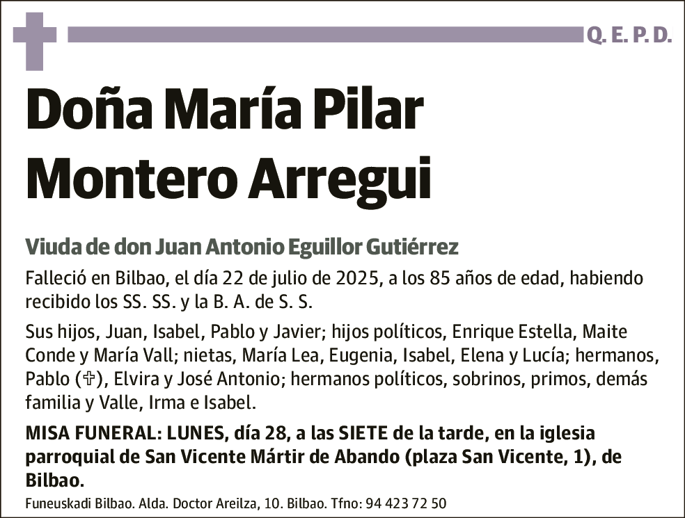 María Pilar Montero Arregui
