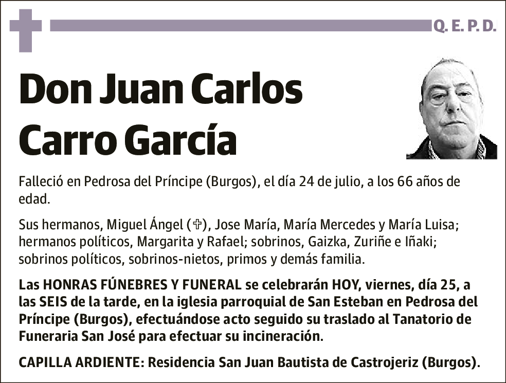 Juan Carlos Carro García