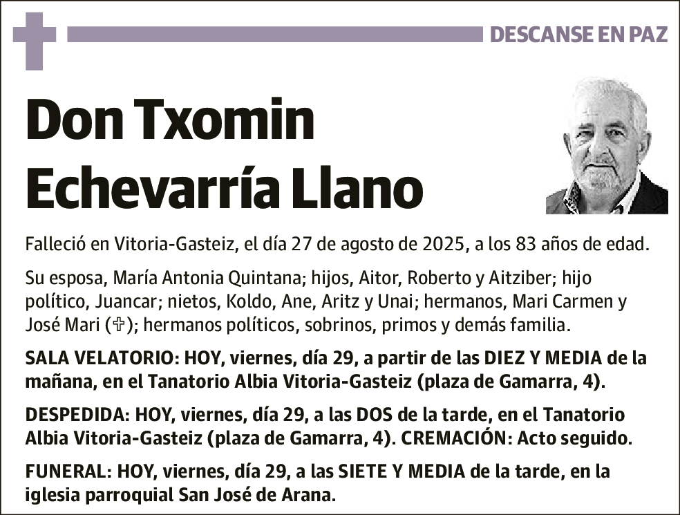 Txomin Echevarría Llano