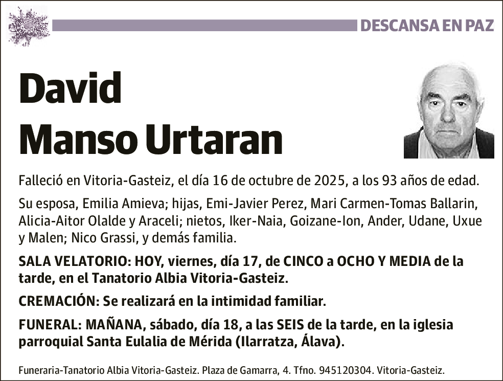 David Manso Urtaran