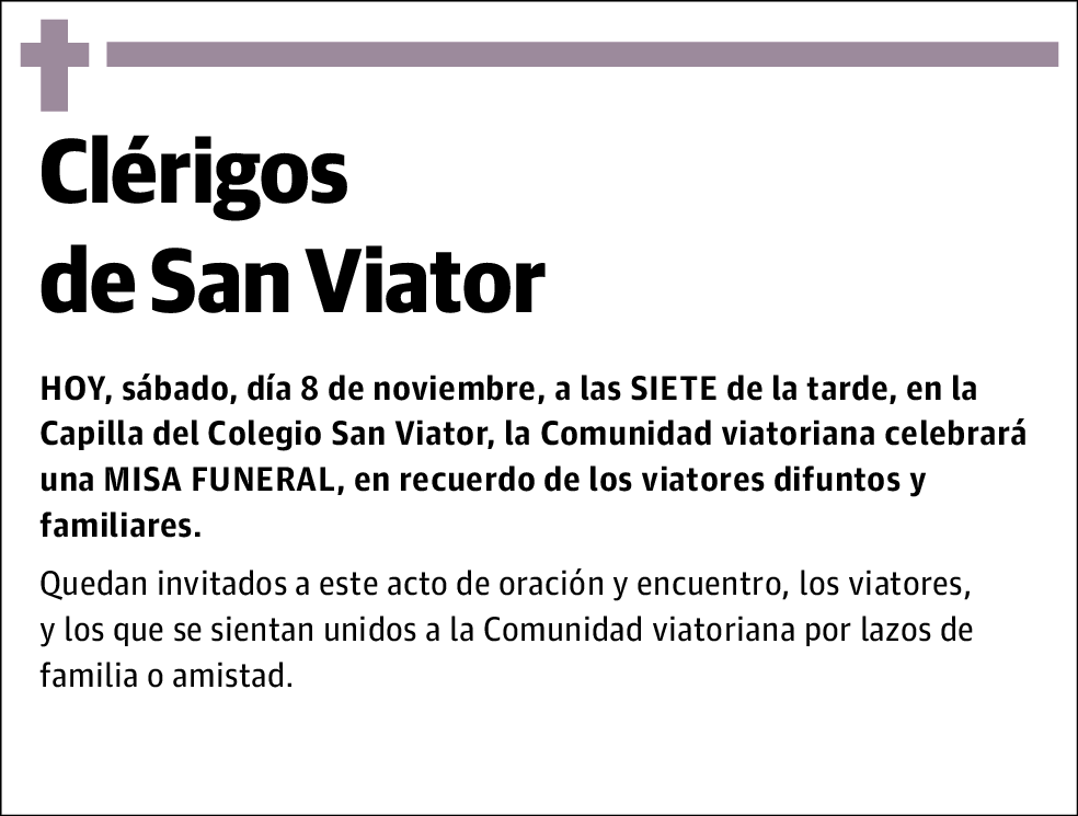 Clerigos de San Viator 2025