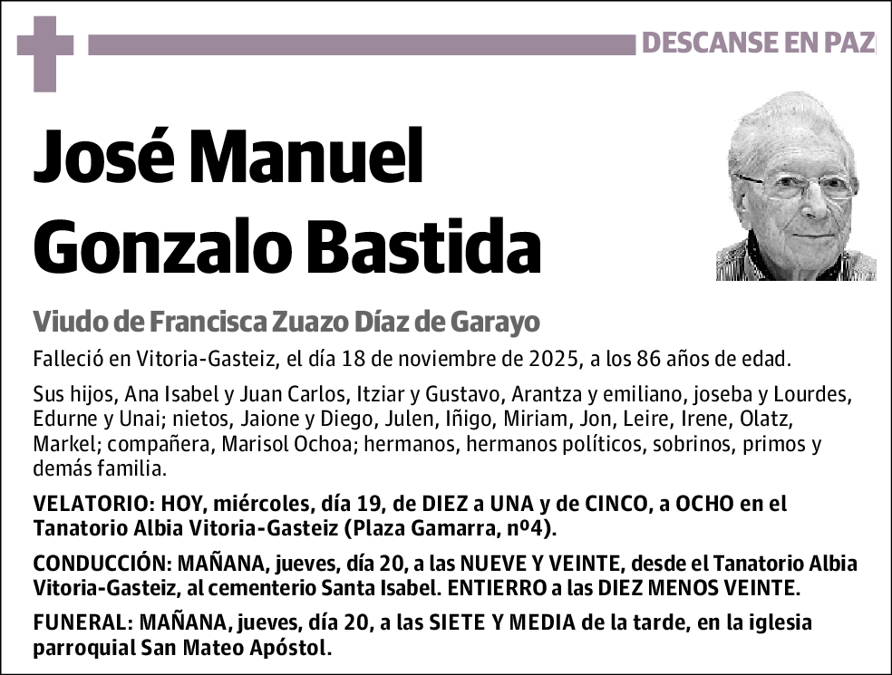 José Manuel Gonzalo Bastida