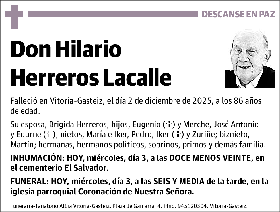 Hilario Herreros Lacalle