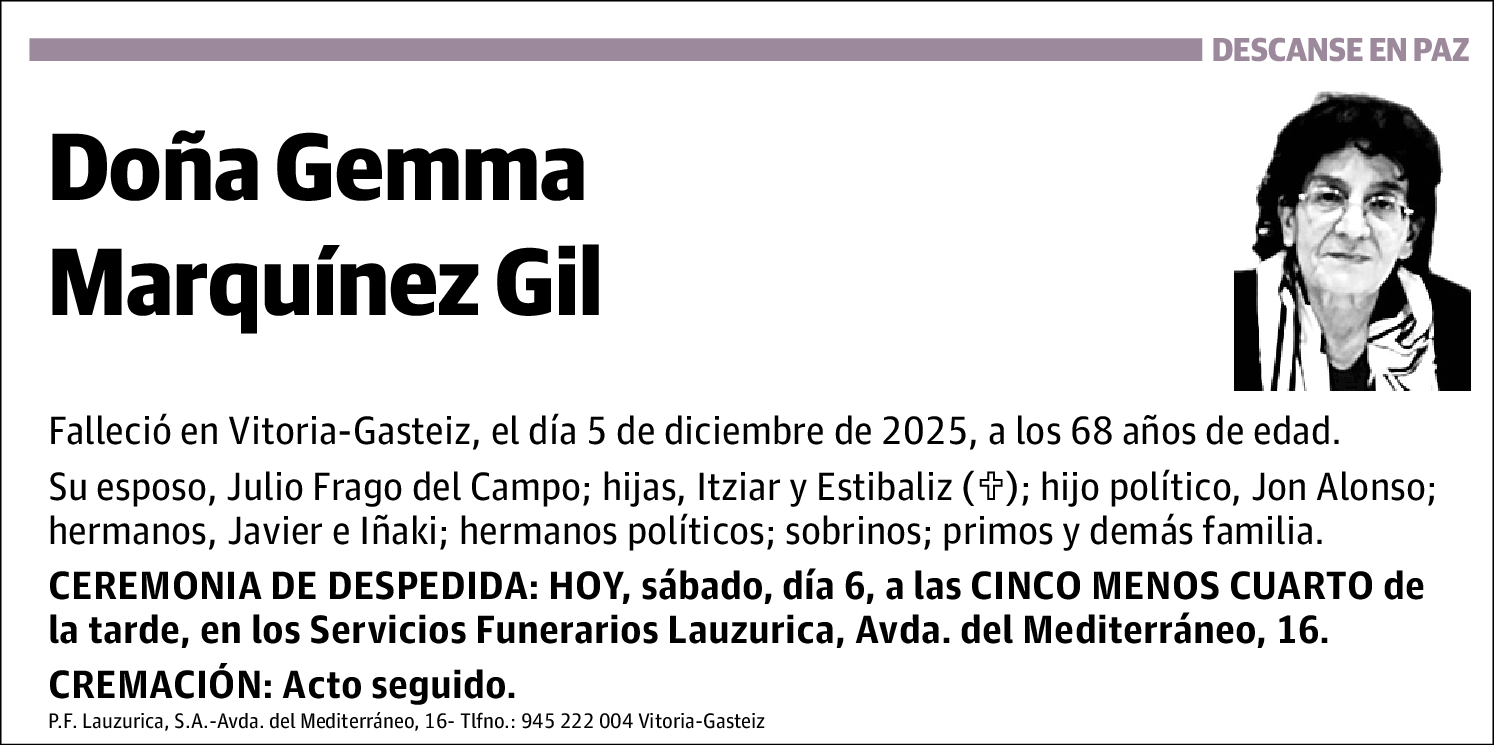 Gemma Marquinez Gil