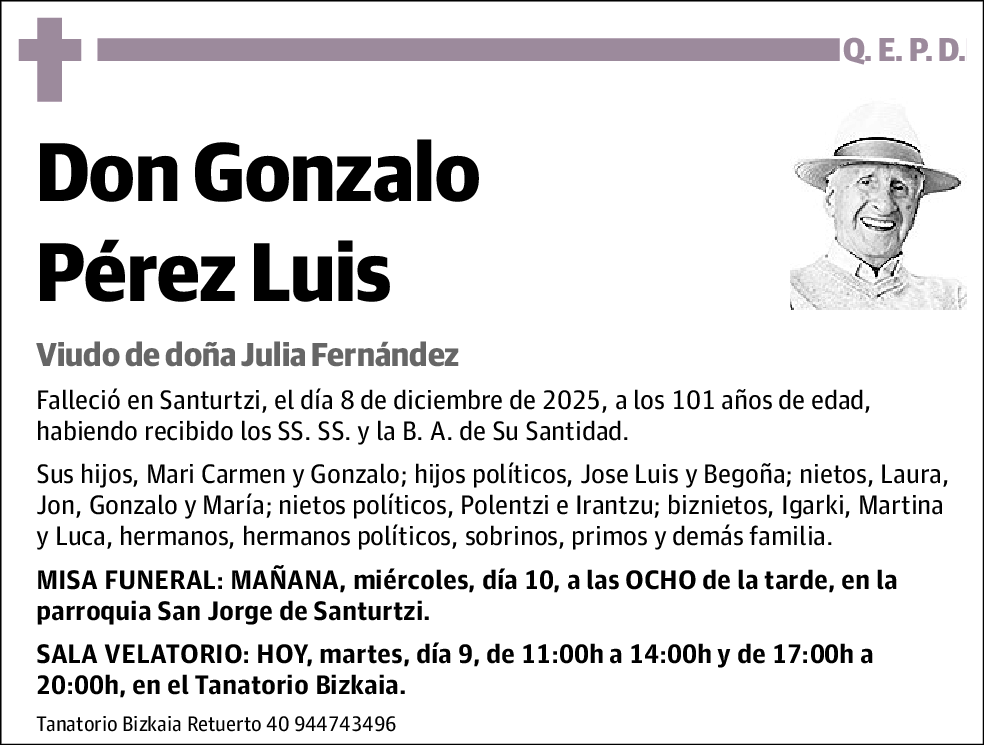 Gonzalo Pérez Luis