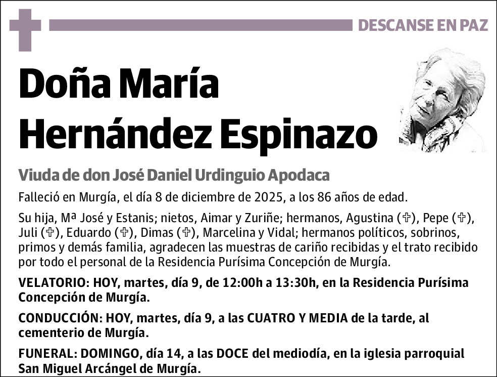 María Hernández Espinazo