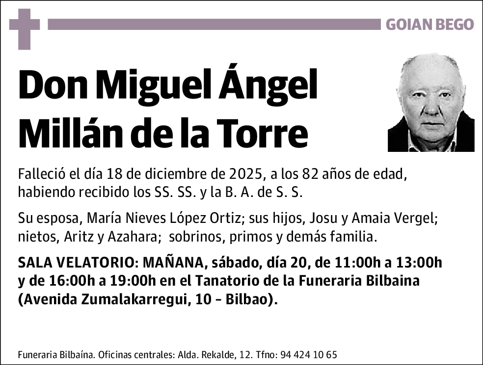 Miguel Ángel Millán de la Torre