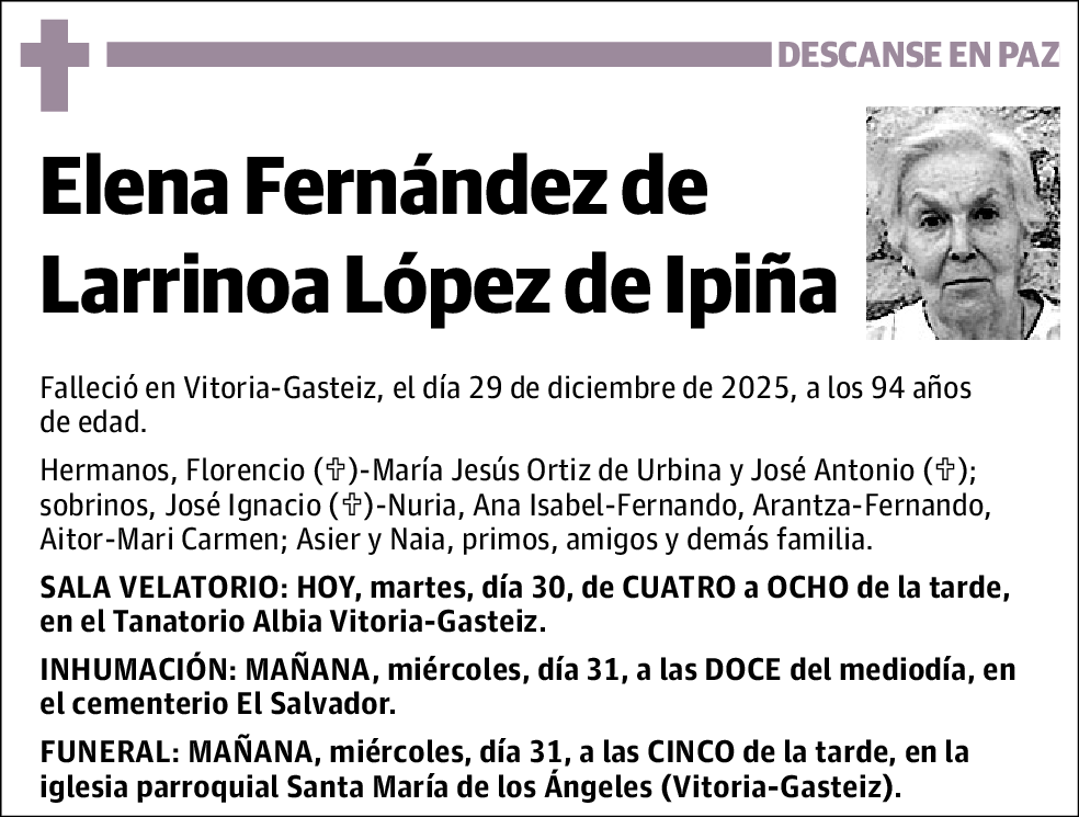 Elena Fernández de Larrinoa López de Ipiña