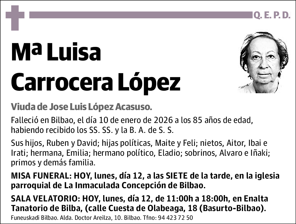 Mªluisa Carrocera López
