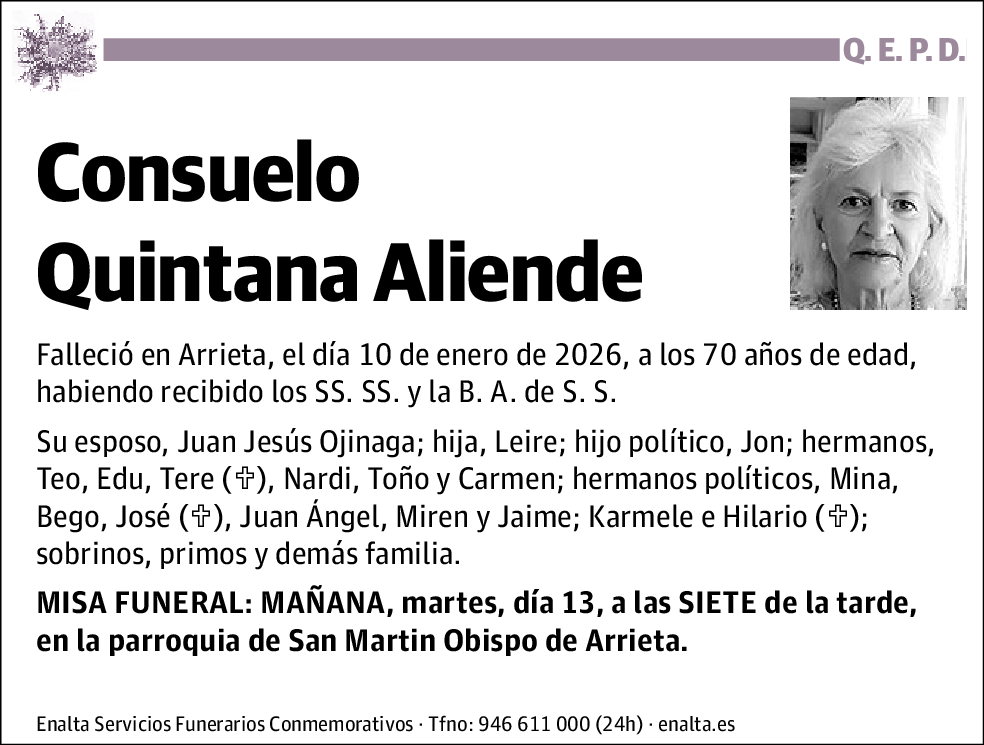 Consuelo Quintana Aliende