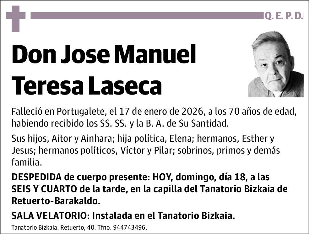 Jose Manuel Teresa Laseca