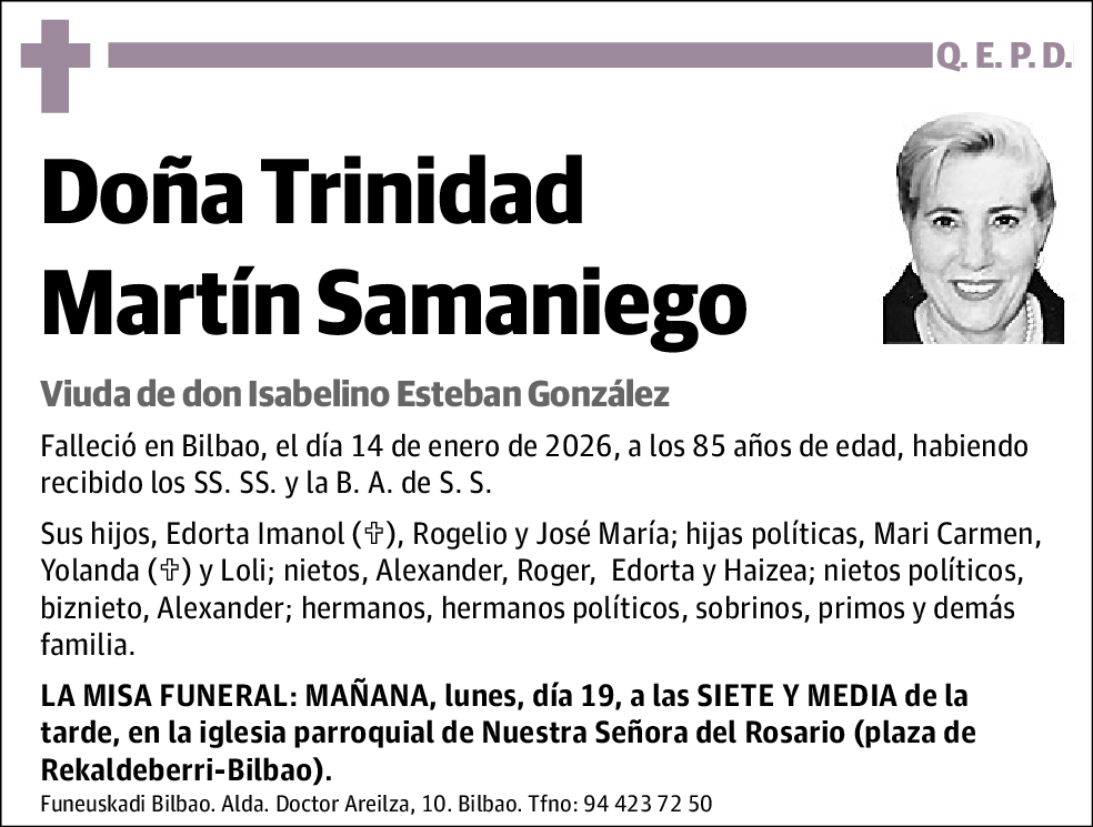 Trinidad Martín Samaniego