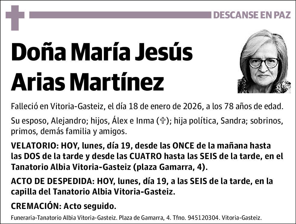 María Jesús Arias Martínez