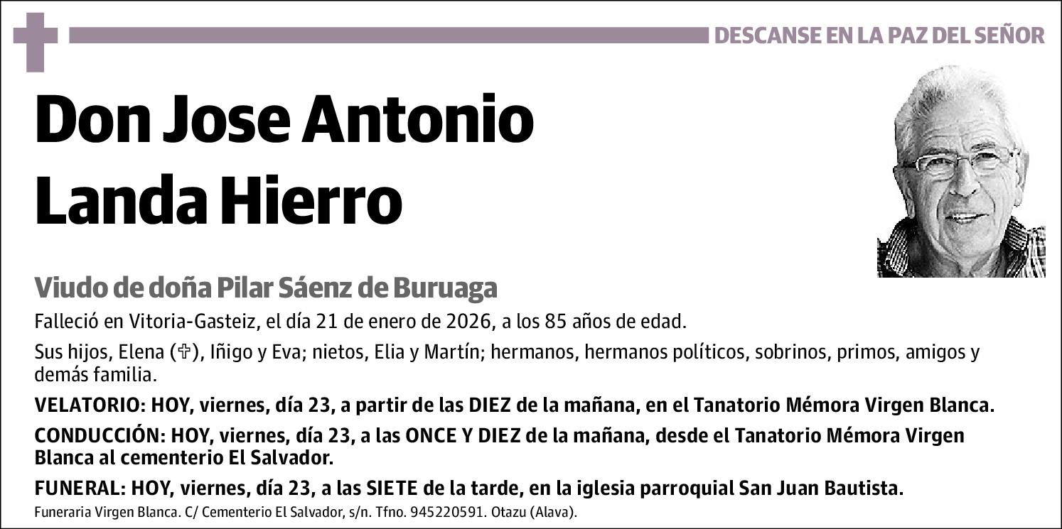 Jose Antonio Landa Hierro