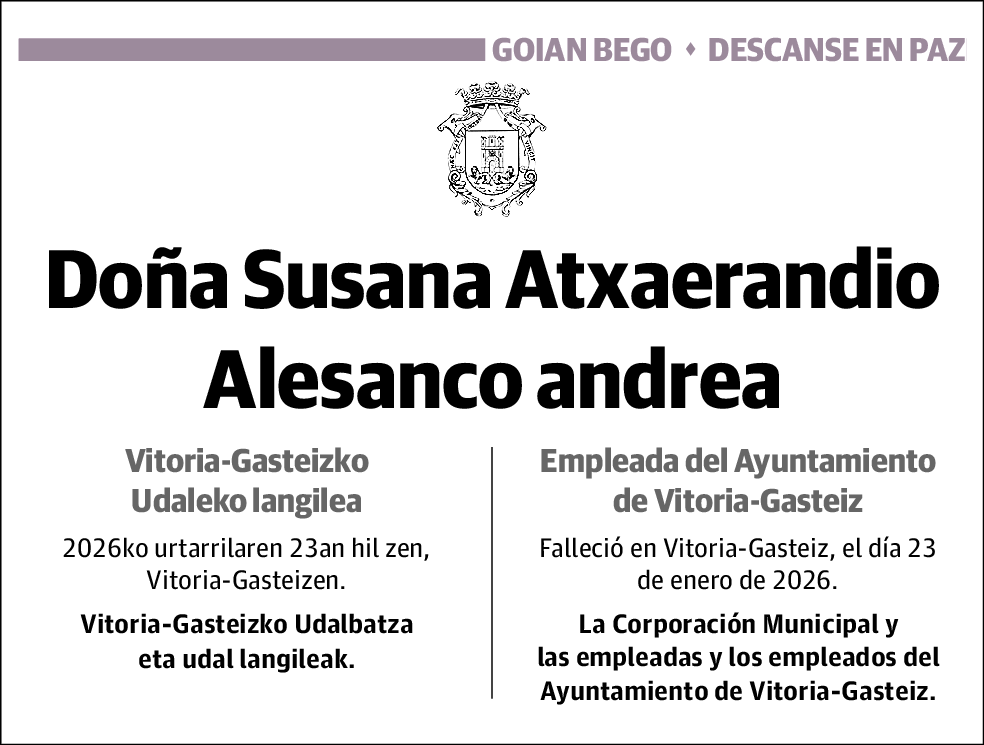 Susana Atxaerandio Alessanco