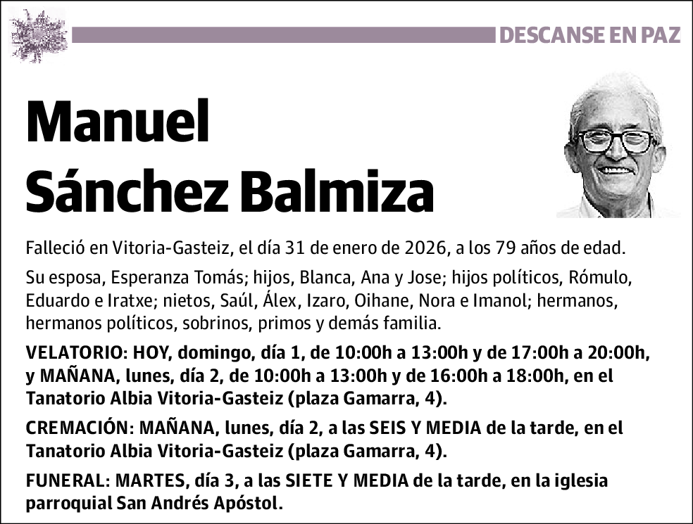 Manuel Sánchez Balmiza