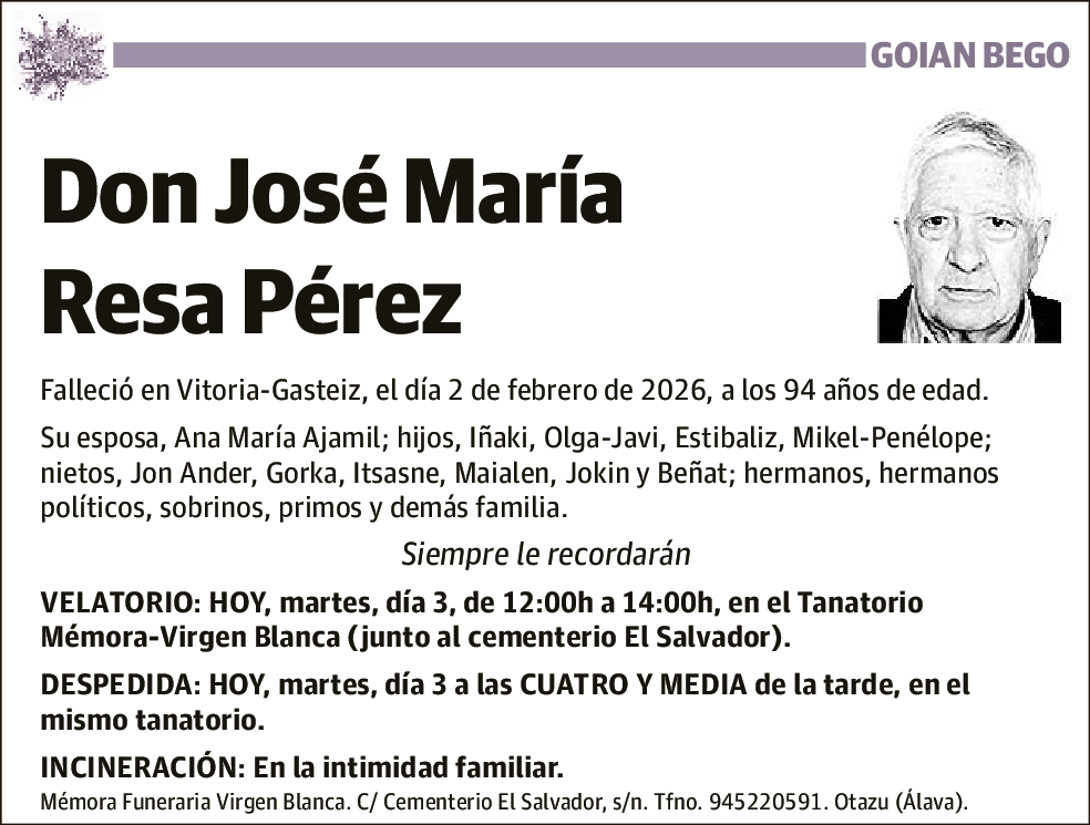 José María Resa Pérez