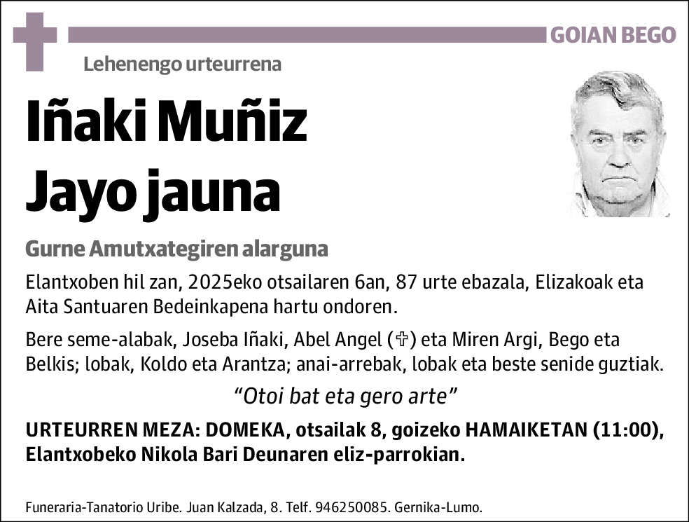 Iñaki Muñiz Jayo