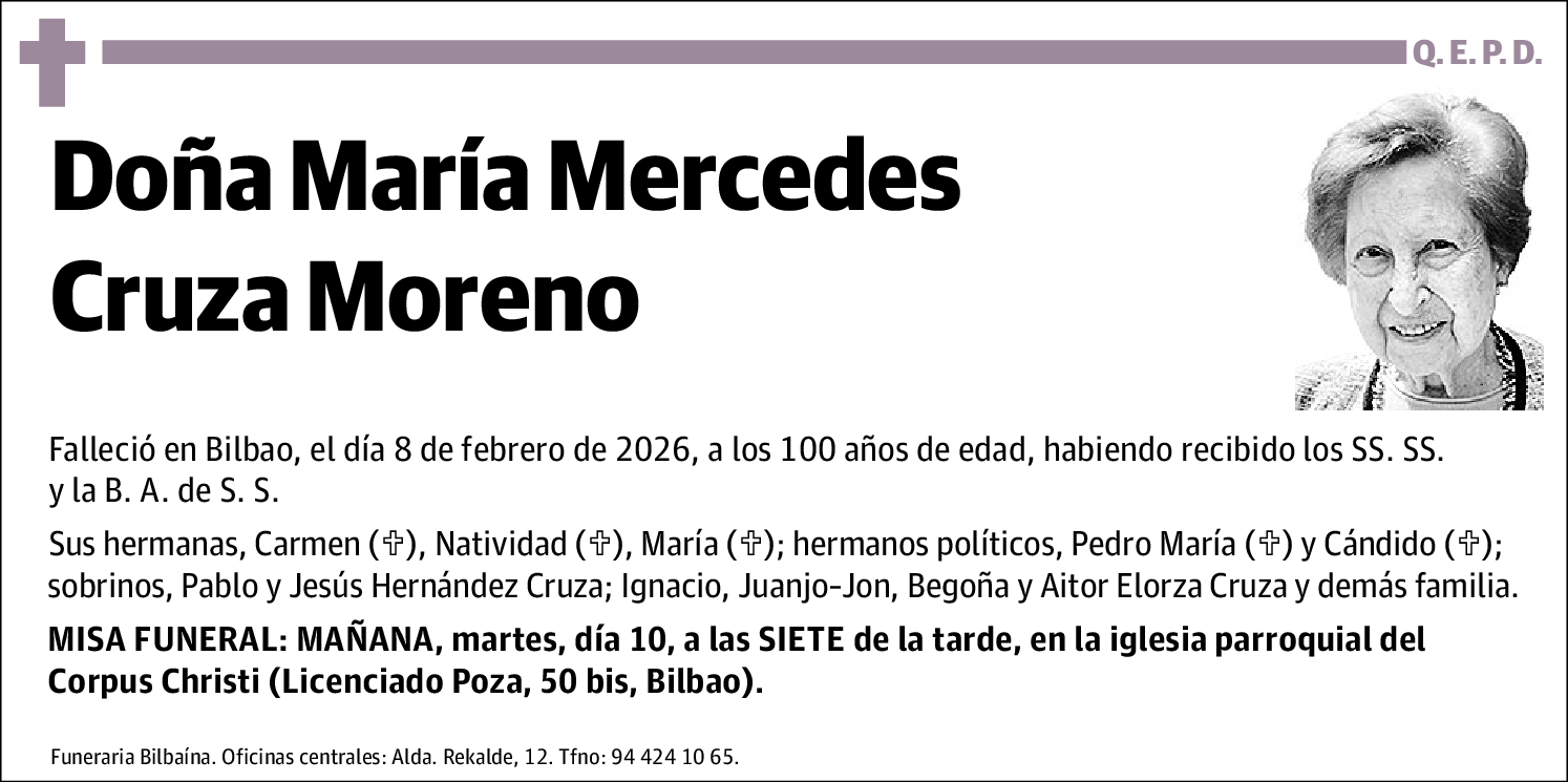 María Mercedes Cruza Moreno