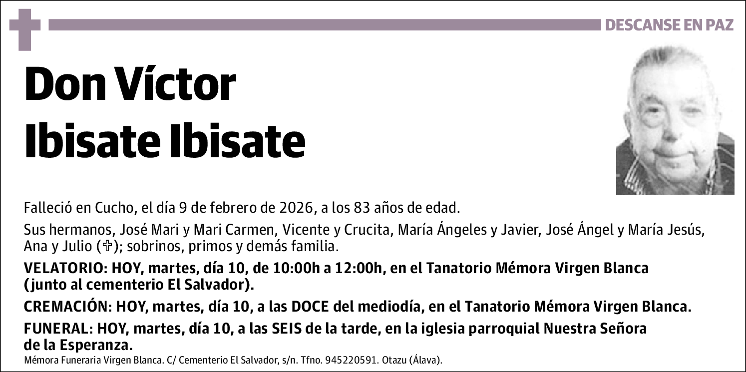 Víctor Ibisate Ibisate