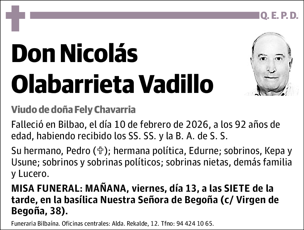 Nicolás Olabarrieta Vadillo