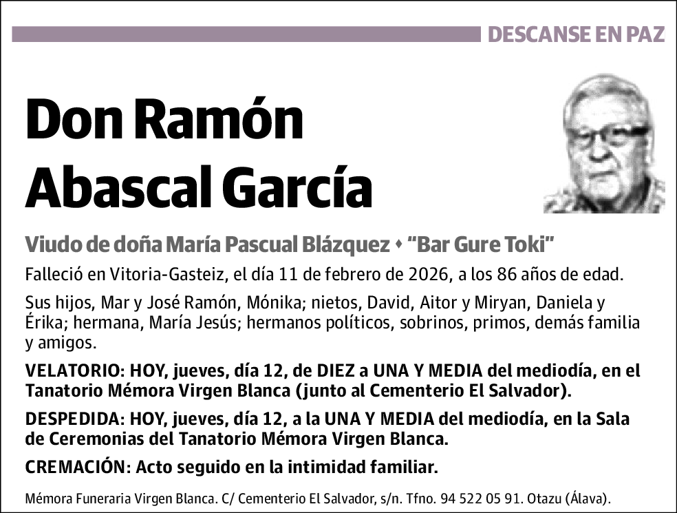 Ramon Abascal Garcia