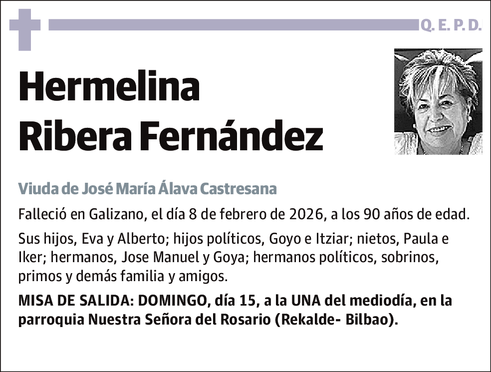 Hermelina Ribera Fernandez