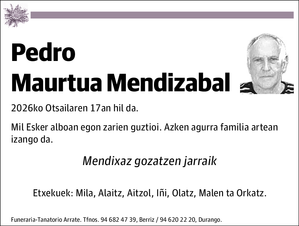 Pedro Maurtua Mendizabal