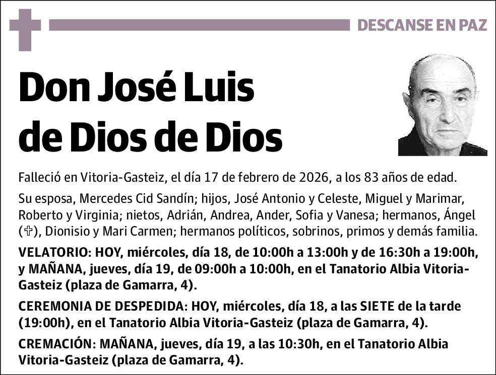 Jose Luis de Dios de Dios