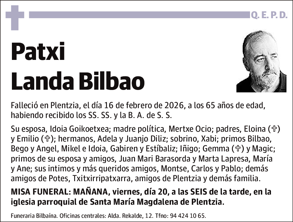Patxi Landa Bilbao