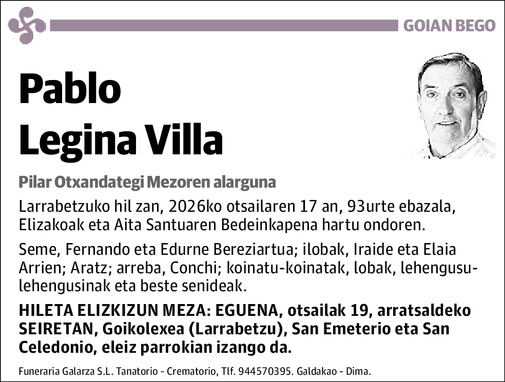 Pablo Legina Villa