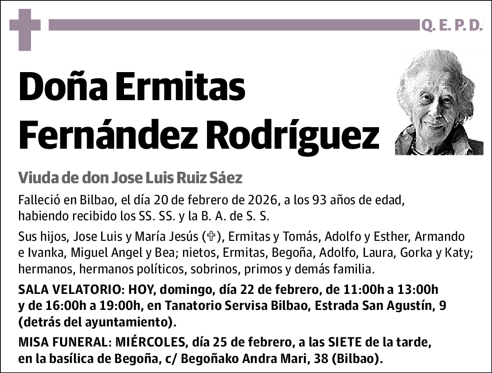 Ermitas Fernández Rodríguez