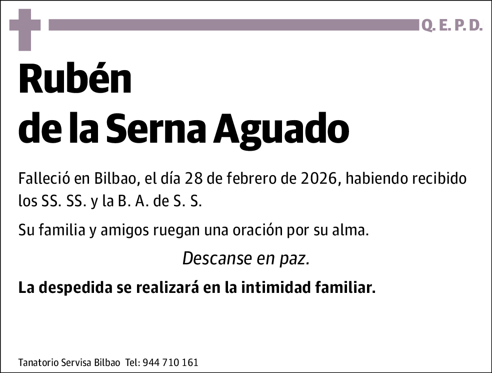 Rubén de la Serna Aguado