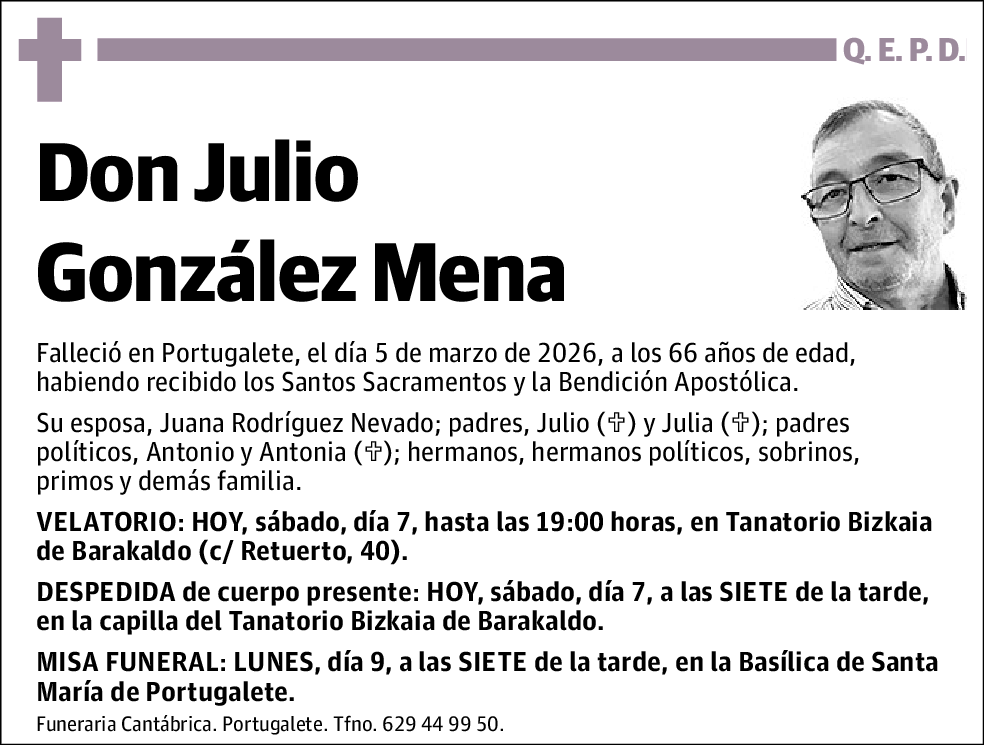 Julio Gonzalez Mena